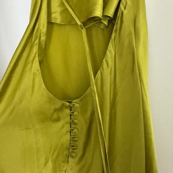 Reformation Jennis Silk Dress – Size M - Picture 5 of 6